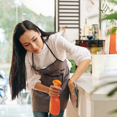 cleaning-counter